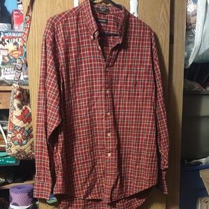 Nautica Men's Plaid Button-Down Shirt
